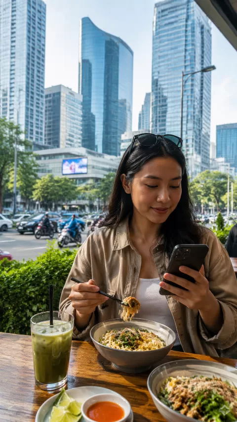 Menikmati Kuliner dan Kemajuan Digital di Jakarta